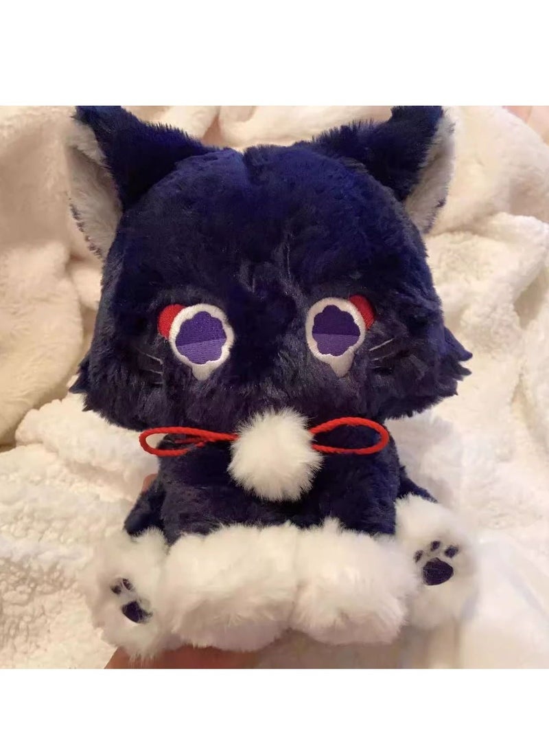 Genshin Impact Plush Toy Balladeer(Scaramouche/Wanderer/Kunikuzushi) Cat doll - Image 3