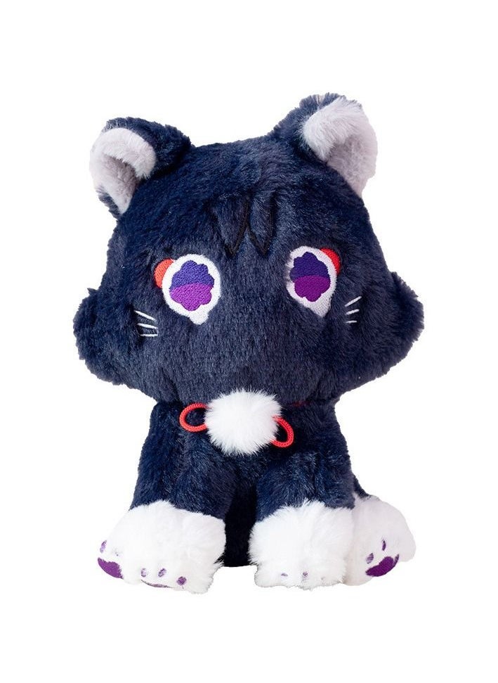 Genshin Impact Plush Toy Balladeer(Scaramouche/Wanderer/Kunikuzushi) Cat doll - Image 1