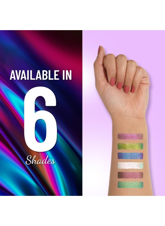 SWISS BEAUTY Holographic Shimmery Pencil Eyeliner | Waterproof, Smudge Proof, Long Lasting Eyeliner With Easy Application | Shade- Meteor, 0.2G, Assorted - Image 5