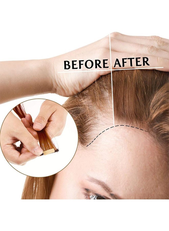 10 صفائح شريط تمديد الشعر، شريط استبدال للجانبين لاصق، الباروكات المحمولة المقاومة للماء، لشرائح شعر توبي وتمديد الشعر - Image 4