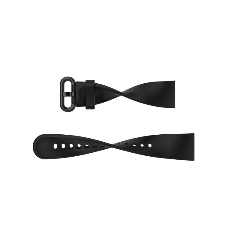 EDNITA Redmi Watch 2 Lite & Redmi GPS Smart Watch Band Strap with Soft Silicone Classic Strap & Secure Buckle - Black & Blue - Pack of 2 - Image 5