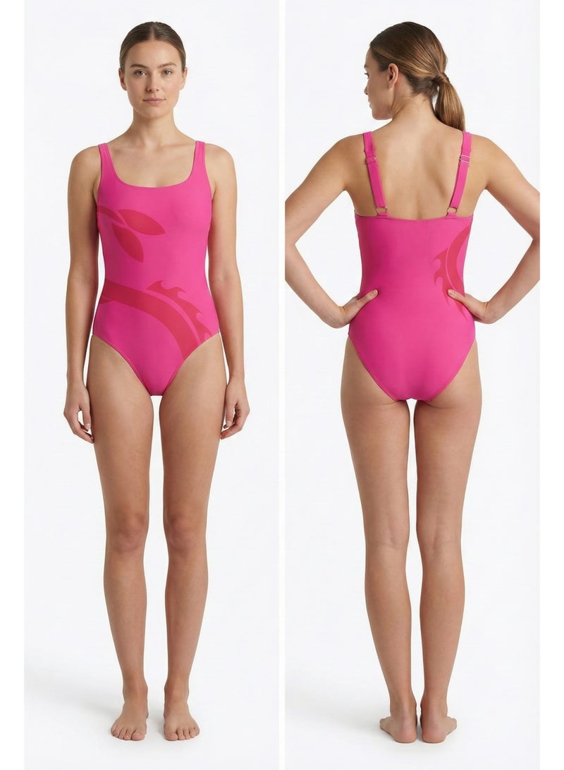 Cetus SwimSuit Dragon (Fuchsia) - Image 3