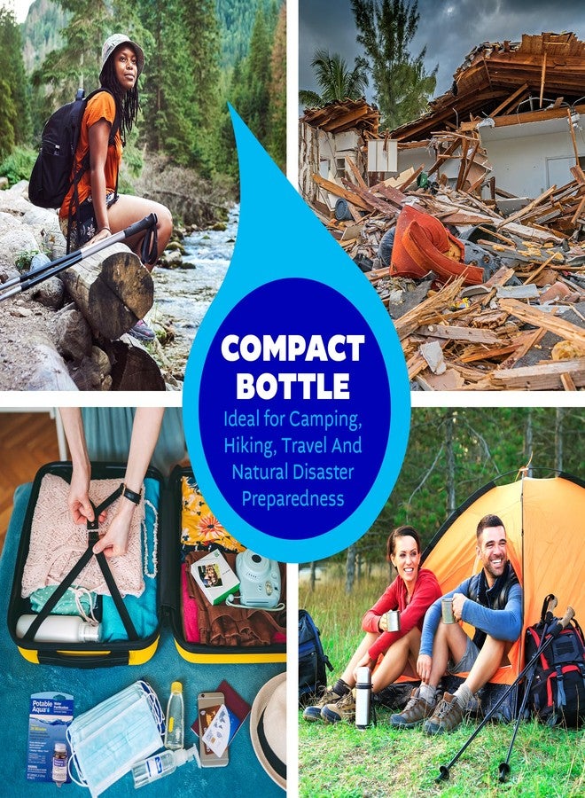 Potable Aqua Water Purification Tablets, Portable and Effective Water Purification Solution for Camping, Hiking, Emergencies, Natural Disasters and International Travel, Two 50ct Bottles - Image 4