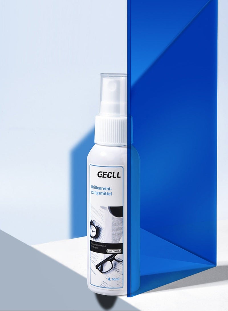 GECLL Spectacle Lens Dekon termination Cleaning And Maintenance Spray 60ML, Safe Professional Grade Formula - Image 2