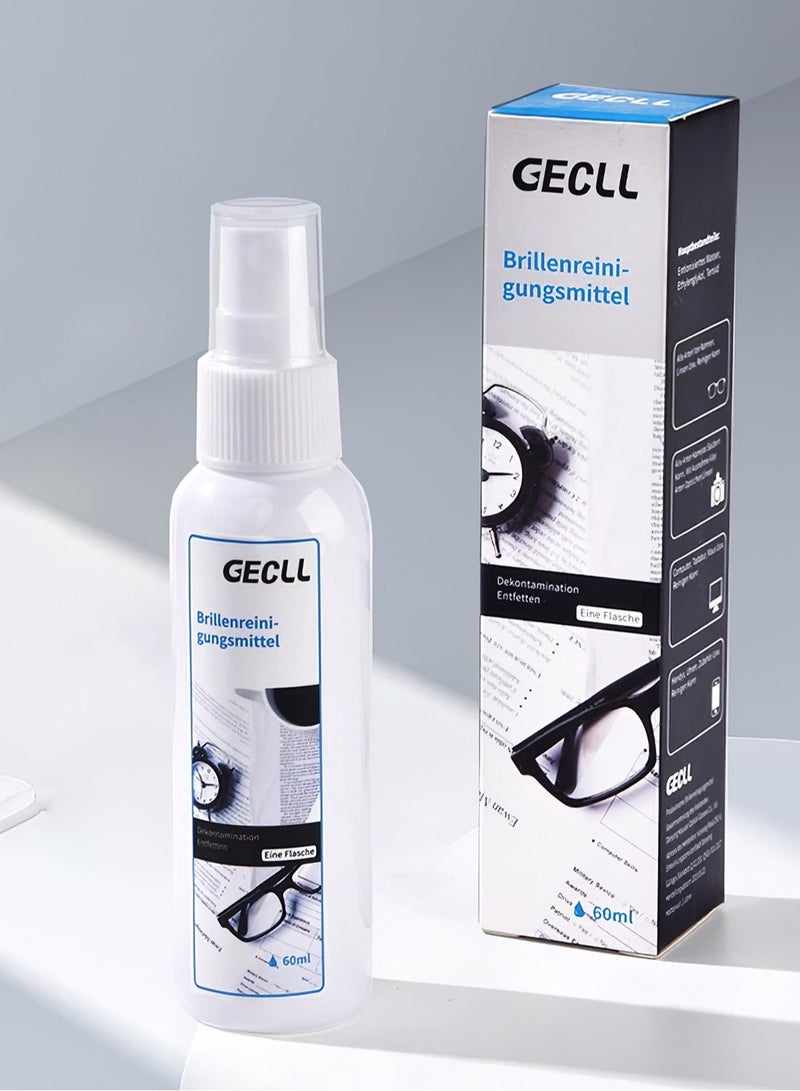 GECLL Spectacle Lens Dekon termination Cleaning And Maintenance Spray 60ML, Safe Professional Grade Formula - Image 3