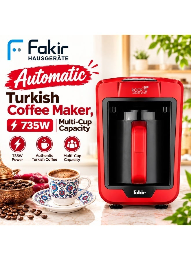 Fakir Turkish Coffee Maker 735W - Automatic Arabic Mocha Coffee & Milk Warmer with Pot, Multi-Cup Capacity, Auto Shutoff, Overheat Protection & Easy Cleaning for Home, Office & Gatherings - Image 1