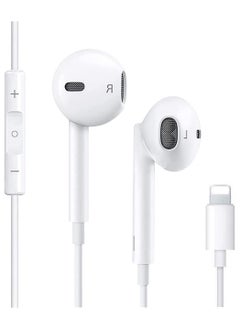iPhone Earphones Wired Headphones Built-in Mic & Volume Control & Noise Cancellation In-Ear Earphones Earbuds Compatible for iPhone 11/12/13 Pro/XS Max/8/8plus 7/7plus