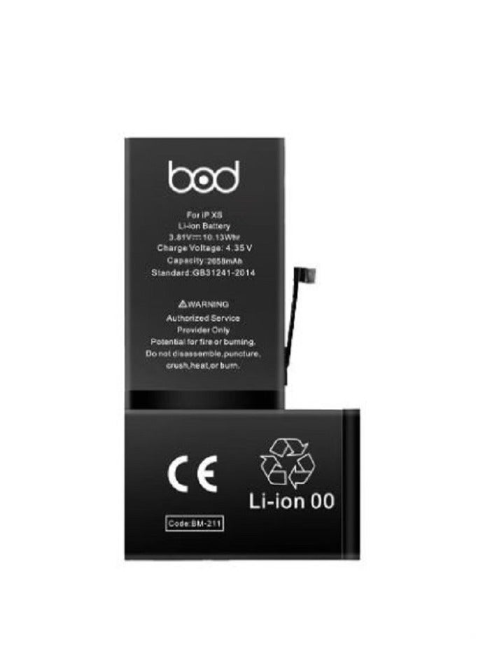BOD Li-ion Original High Capacity Battery For iPhone XS Black - Image 2