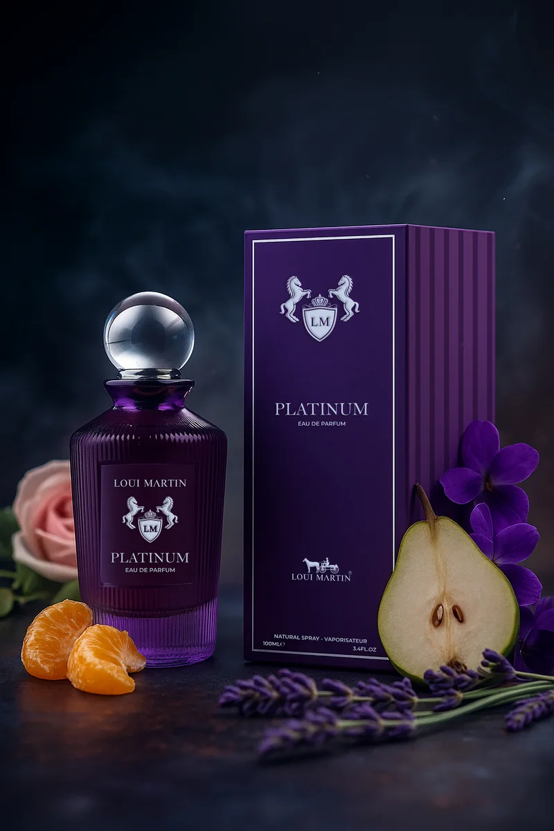 Loui Martin Platinum Eau De Parfum 100ml | Elegant & Sophisticated Fragrance