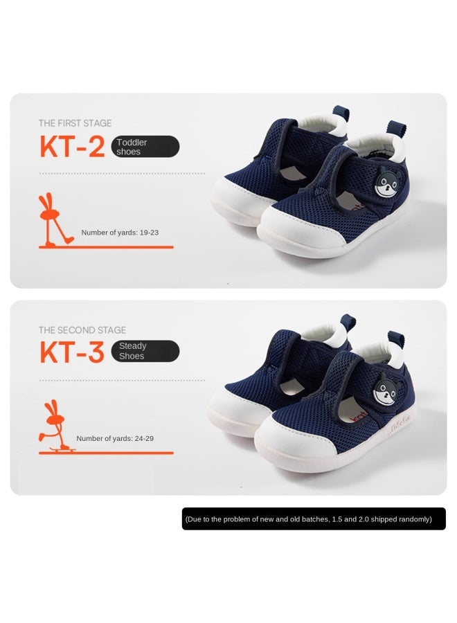 Cartoon Cute Mesh】toddler Shoes For Boys, Girls' Functional Shoes For Autumn, Breathable Soft-soled Pre-walking Shoes For Children - Image 3