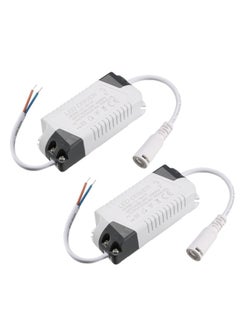 sourcingmap LED Driver 12-18W Constant Current 300mA High Power AC 85-265V Output 36-65V DC Connector External Power Supply LED Ceiling Lamp Transformer 2Pcs