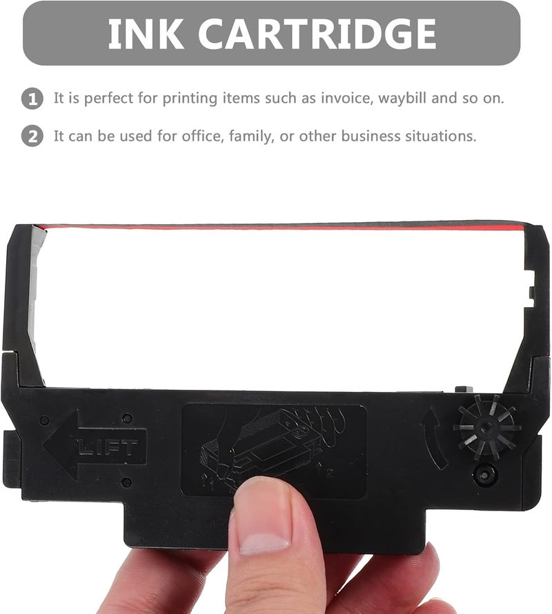 Cash Register Nylon Ink Ribbon 24pcs Red Black Dual-Color Replacement Ribbon for Tm-u220 U230 U210 U370 U300c Erc30 Erc34 Erc38 Printers Office Use - Image 3