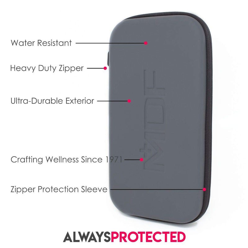 MDF Instruments, Hard Case for Classic Cardiology, MD OneÂ® & AcousticaÂ® Stethoscopes, Reflex Hammers, Sphygmomanometers, Penlights - Mesh Pocket for Doctor & Nurse Accessories - Large (MDFSCL12) - Image 4