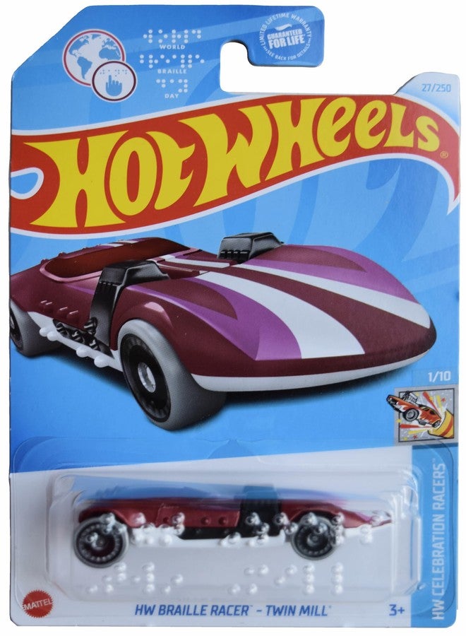 Hot Wheels HW Braille Racer Twin Mill, Celebration Racers 1/10 [red] 27/250