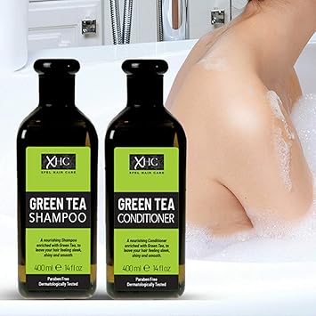 XHC شامبو وبلسم إكسيل للعناية بالشعر معزز بشاي الأخضر - Image 5