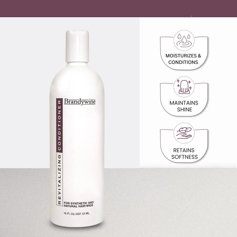 Brandywine Revitalizing Conditioner â€“ For Synthetic & Natural Hair Wigs, 16 Ounces - Image 4