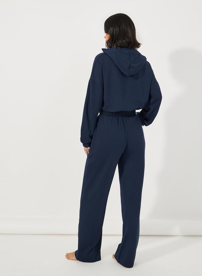 Styli Styli Gathered Hem and Waist Hoodie and Jogger Lounge Set - Image 4