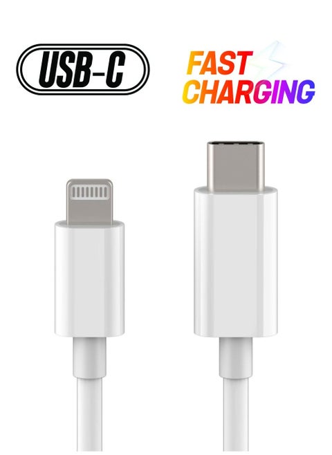USB C to Lightning Cable 6.6ft [Apple MFi Certified] PD Fast Charging and Hi-speed Syncing Cord Compatible with iPhone X/XS/XR/XS MAX/8/8 Plus, iPad Pro 2017