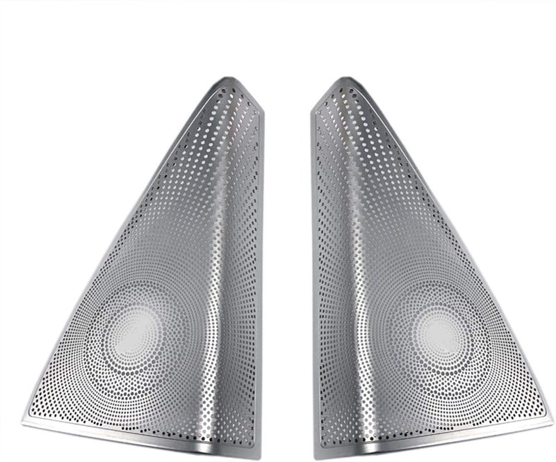 QASULER Stainless Steel Speaker Cover for Mercedes-Benz - Image 1