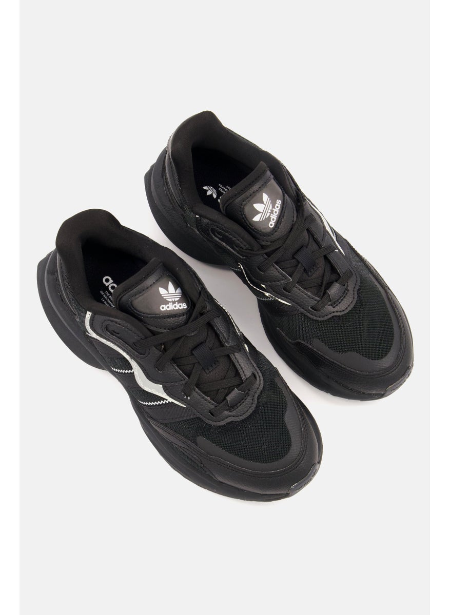 adidas Originals Kids Girl Zentic Sports Shoes, Black  - Image 4