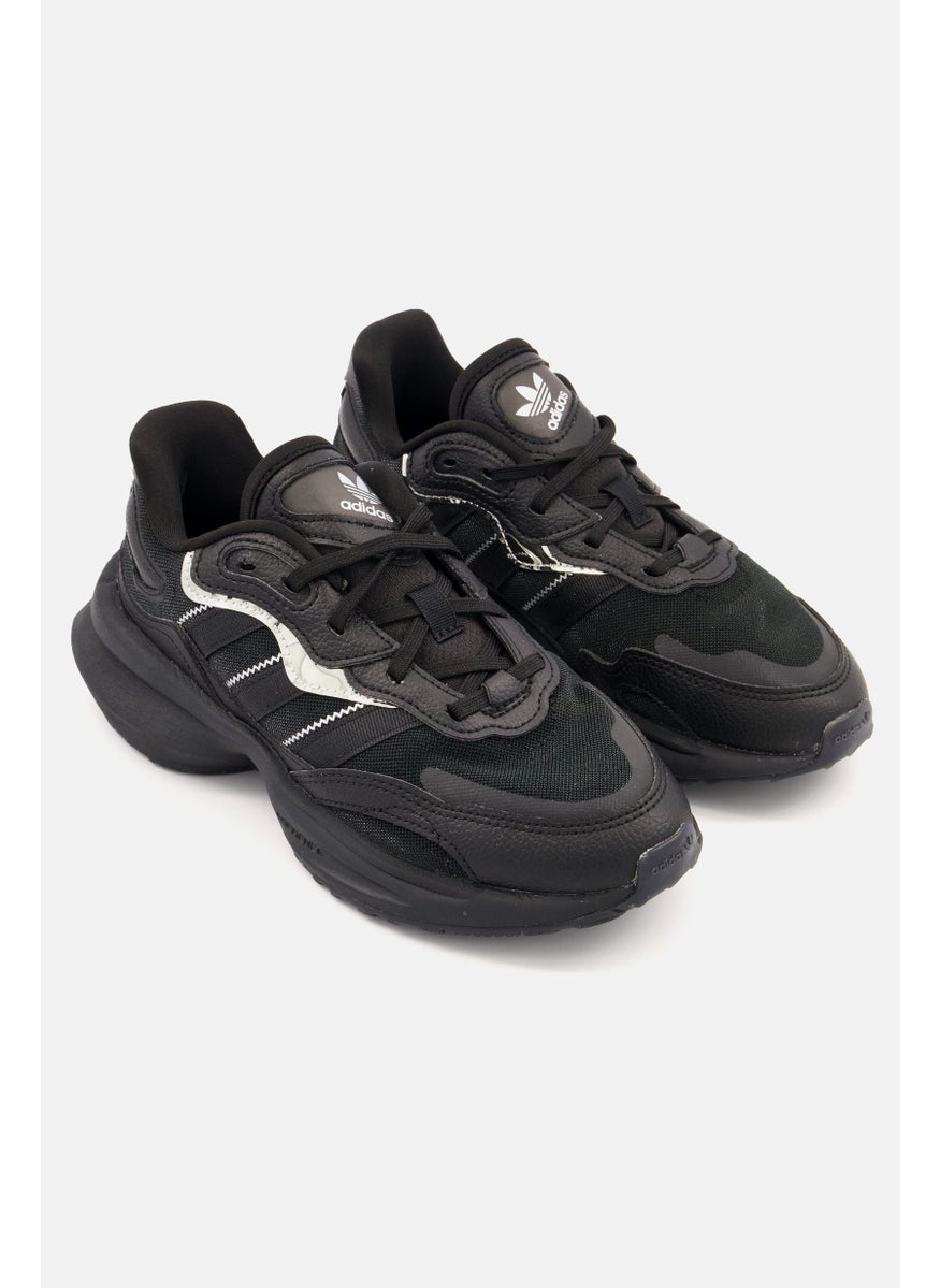 adidas Originals Kids Girl Zentic Sports Shoes, Black  - Image 1
