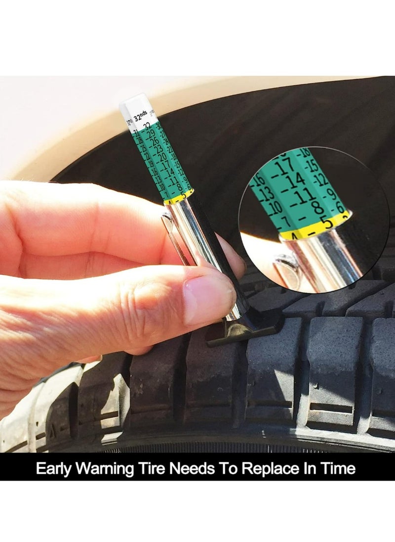Generic Smart Color Coded Tire Tread Depth Gauge  - Image 3