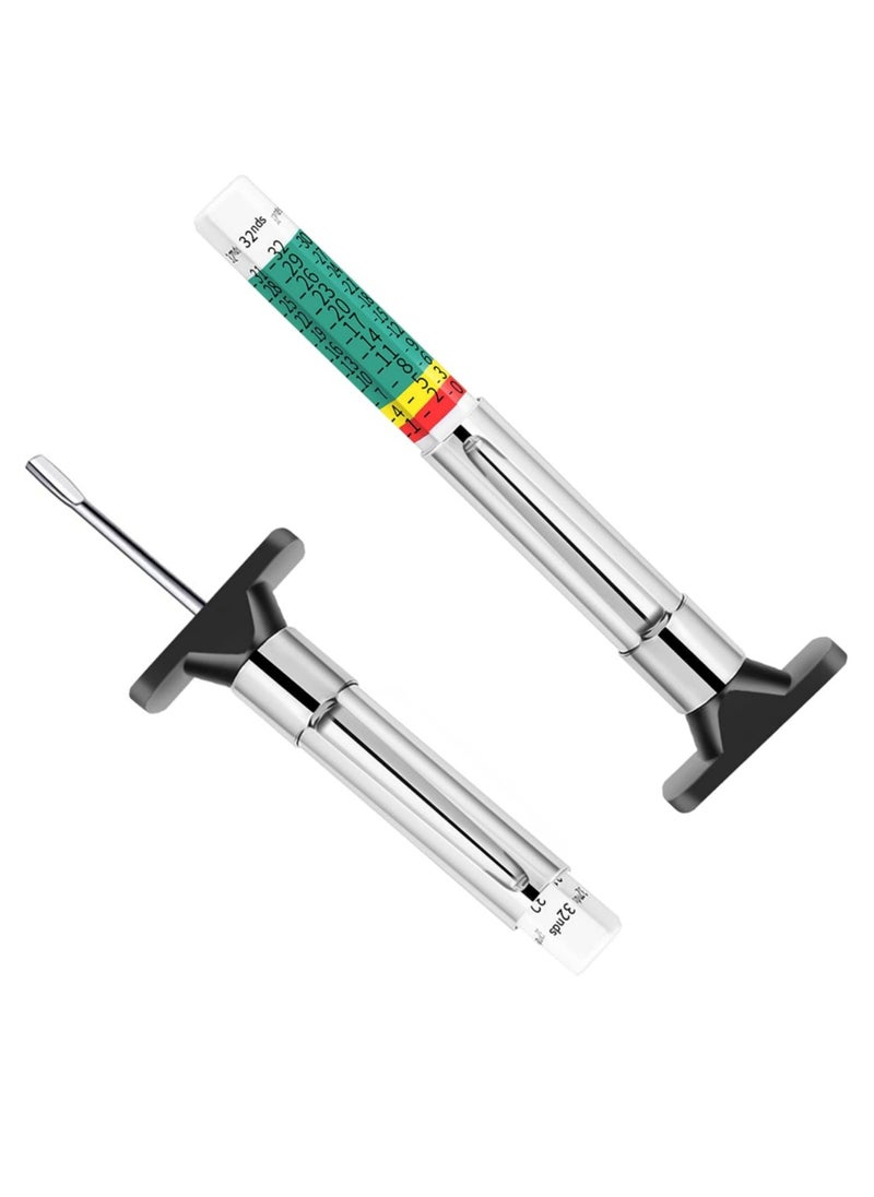 Generic Smart Color Coded Tire Tread Depth Gauge  - Image 1