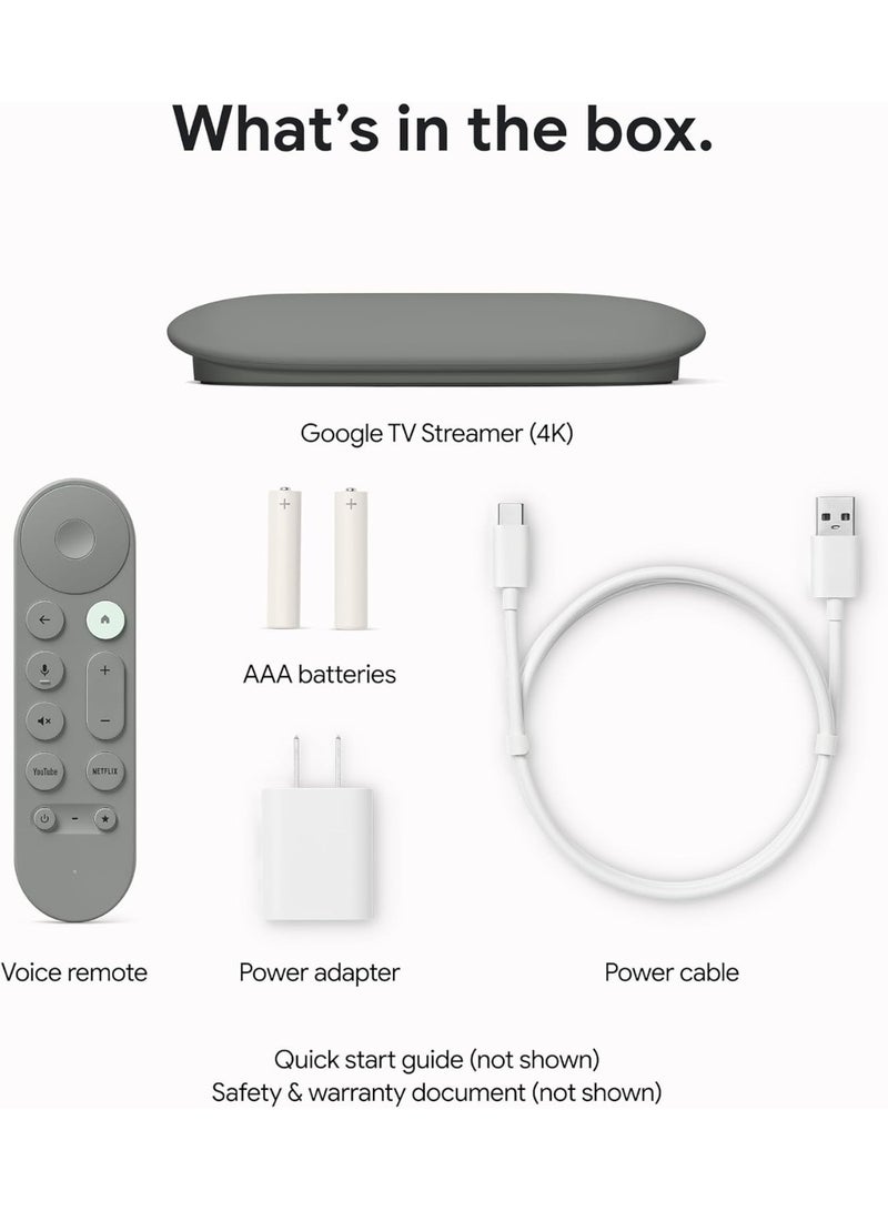 TV Streamer 4K - Fast Streaming Entertainment on Your TV with Voice Search Remote - Watch Movies, Shows, Live TV, and Netflix in 4K HDR - Smart Home Control - 32 GB of Storage - Hazel - Image 5