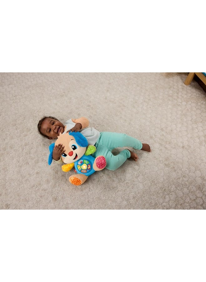 Fisher-Price Laugh & Learn First Words Puppy Smart Stages Musical Plush For Baby Learning Toy With Smart Stages For Infants Ages 6+ Months, Multilanguage Version  - Image 5