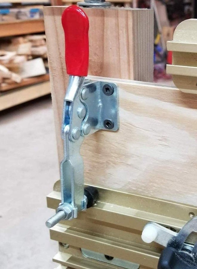 4Pcs Toggle Clamps Holding Capacity Stroke Push Pull Action Hand Tool Light Duty Toggle Clamp Tool - Image 5