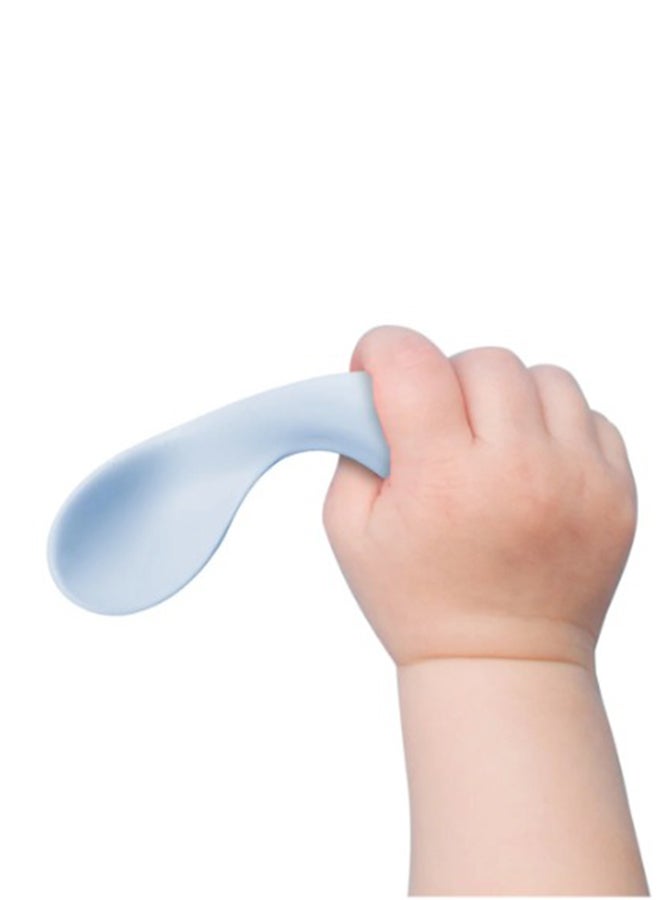 inochi Amori Training Spoons Set, Light Pink And Tea Green - Image 5