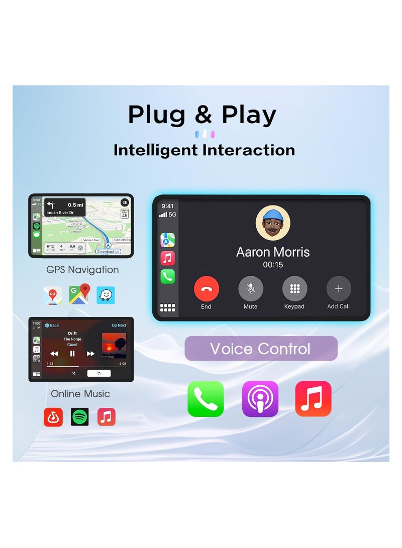 Wireless CarPlay Adapter for 2016+ Vehicles, Plug and Play, Low Latency, Stable Connection, Wired to Wireless CarPlay Converter, Supports Online Updates. - Image 5