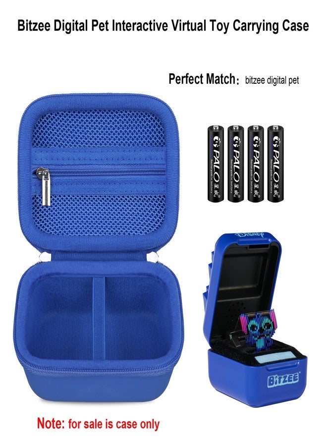 Elonbo Carrying Case for Bitzee Digital Pets - Magicals & Interactive Toys, Travel Cover & Organizer, Dark Blue - Image 2