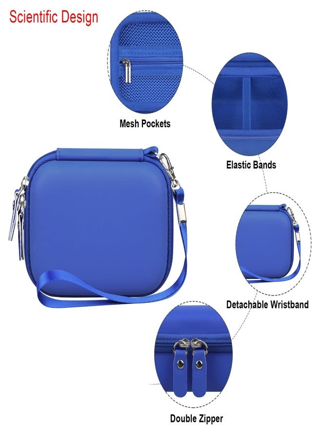 Elonbo Carrying Case for Bitzee Digital Pets - Magicals & Interactive Toys, Travel Cover & Organizer, Dark Blue - Image 4