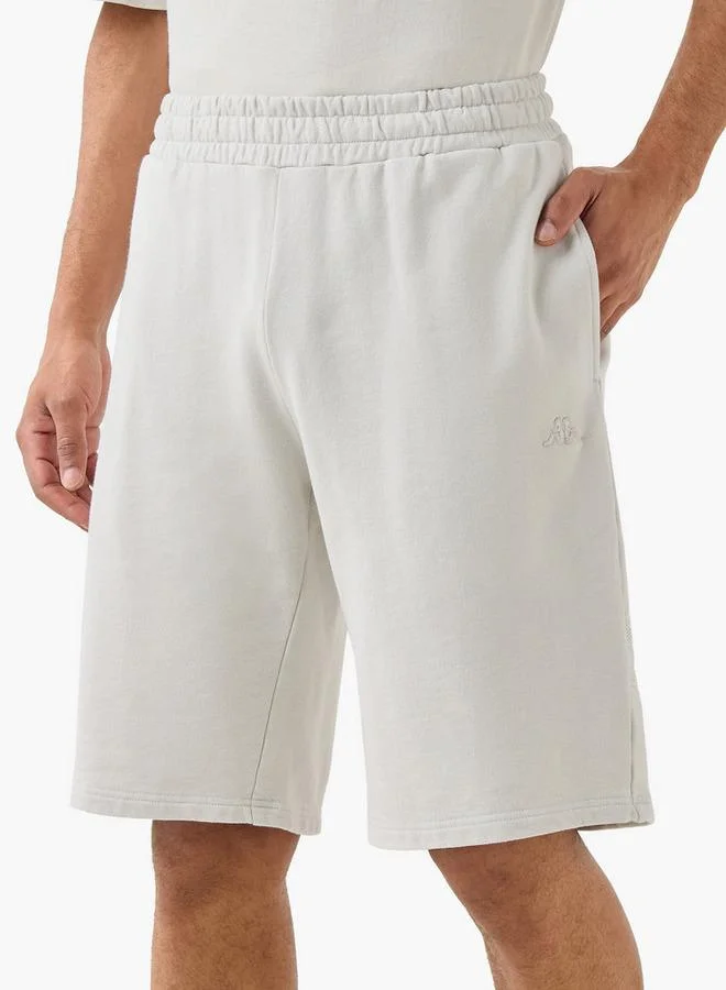 Kappa Panel Detail Shorts with Pockets