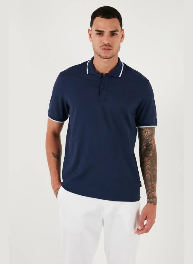 Buratti Cotton Regular Fit Polo Neck T Shirt Men's Polo Neck T Shirt 5902063