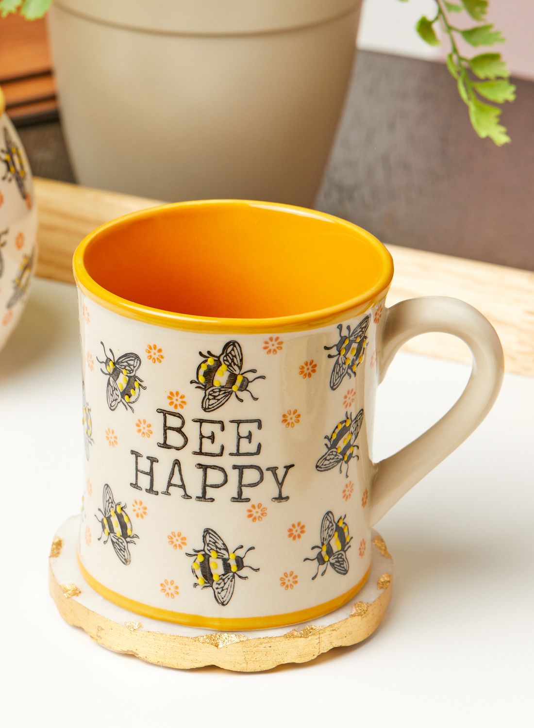 Bee Happy Mug - Sass & Belle – A WEE TOKEN