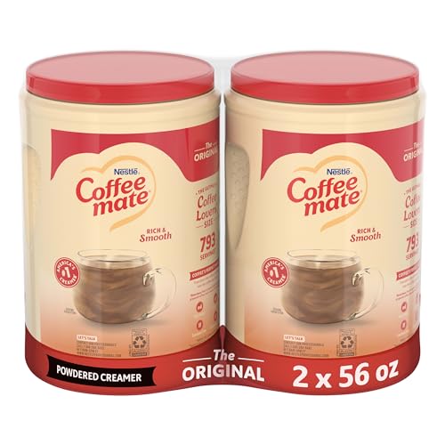 Coffee Mate Nestle Coffee mate Coffee Creamer, Original, Non Dairy Powder Creamer, 56 oz Bulk Pack (Pack of 2) - Image 1