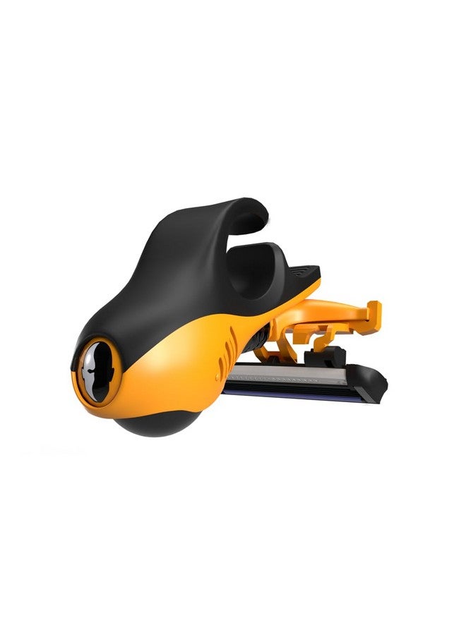 هيد بلايد مجموعة حلاقة رأس موتو للرجال مع كريم حلاقة HeadSlick سعة 5 أونصات، وشفرة حلاقة، وشفرات إعادة تعبئة - Image 5