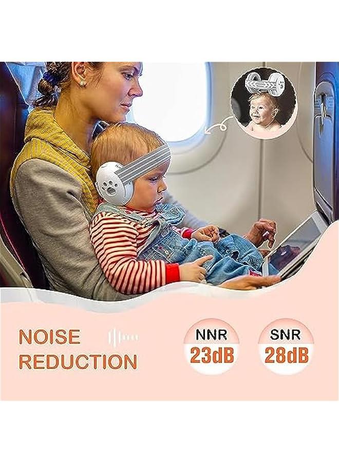 Gonice Baby Earmuffs,Baby Ear Protection Defenders, Noise Cancelling Headphones for Babies, Noise Reduction Earmuffs for Infant and Toddlers up to 36 Months, Suitable for Sleep  - Image 3