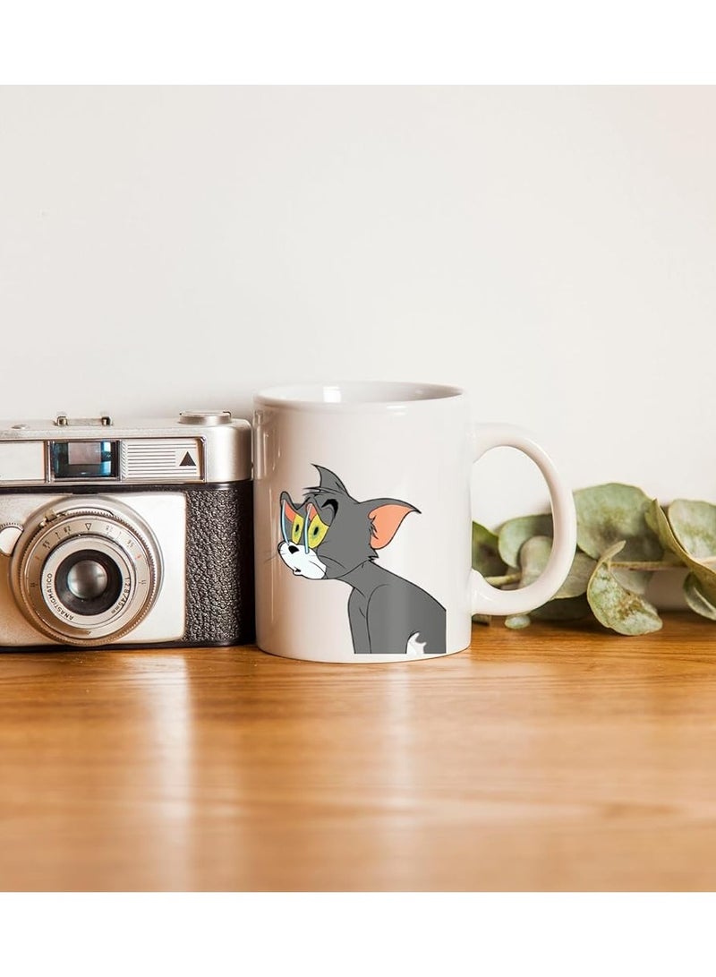 كوب سيراميك مطبوع – كوب قهوة متين بسعة 350 مل، مصنوع من سيراميك عالي الجودة، مناسب للمشروبات الساخنة والباردة، تصميم أنيق مطبوع، مثالي للاستخدام اليومي في المنزل أو المكتب وللهدايا – موديل RC5671OJ - Image 2