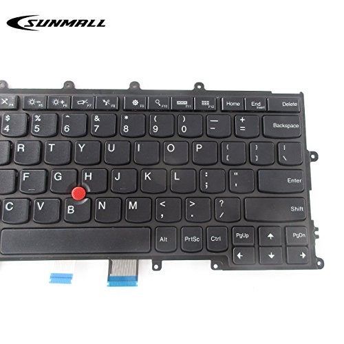 SUNMALL بديل لوحة مفاتيح SUNMALL متوافق مع لابتوب Lenovo ThinkPad X230S X240 X240S X240I X250 X260 X270 باللون الأسود تخطيط أمريكي - Image 5