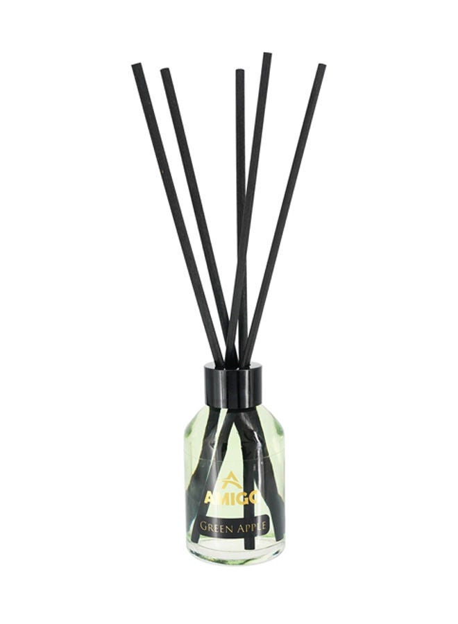 Amigo Long Lasting Reed Diffuser - Green Apple 110ml - Image 2