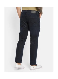 OCTAVE Men's mid-rise straight fit denim jeans,Carbon Blue  - Image 4