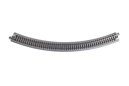 Kato USA Model Train Products Unitrack, 348mm (13 3/4") Radius 45-Degree Curve Track (4-Piece) - Image 2