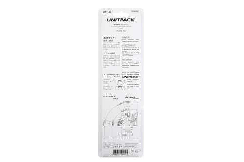 Kato USA Model Train Products Unitrack, 348mm (13 3/4") Radius 45-Degree Curve Track (4-Piece) - Image 5