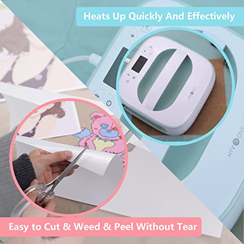 HTVRONT Sublimation Vinyl for Dark/Light Fabric - 12" X 20FT Sublimation HTV Matte - Sublimation Blanks for Sublimation Shirts/Bag/Hat/Pillow - Image 4