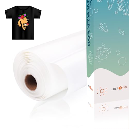 HTVRONT Sublimation Vinyl for Dark/Light Fabric - 12" X 20FT Sublimation HTV Matte - Sublimation Blanks for Sublimation Shirts/Bag/Hat/Pillow - Image 1