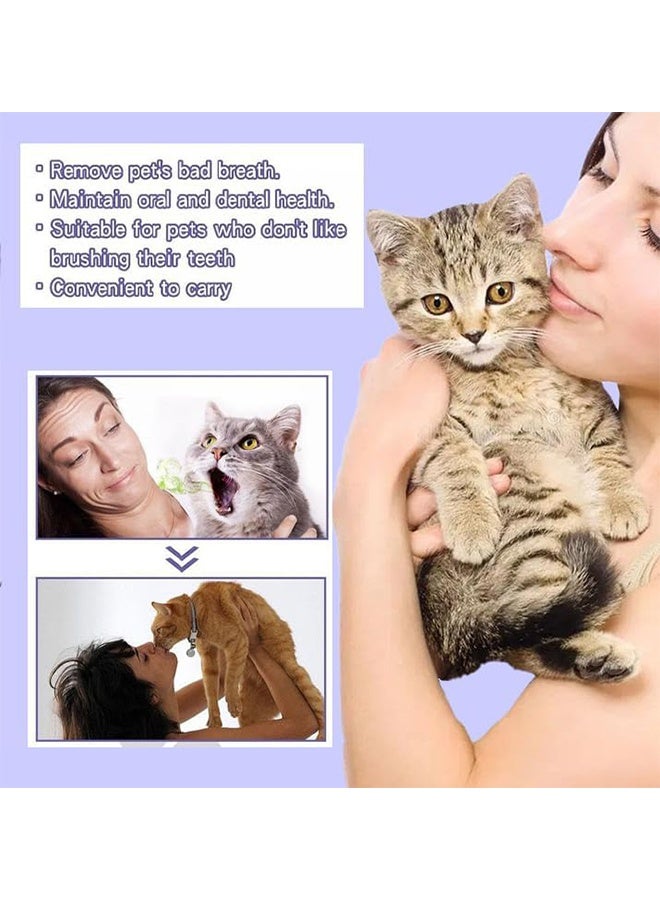 Pet Oral Repair Gel, Dog Oral Repair Gel, Pet Breath Freshener for Cats and Dogs, Removes Tartar, Keeps Breath Fresh, Strengthens Teeth, Without Brushing - Image 5