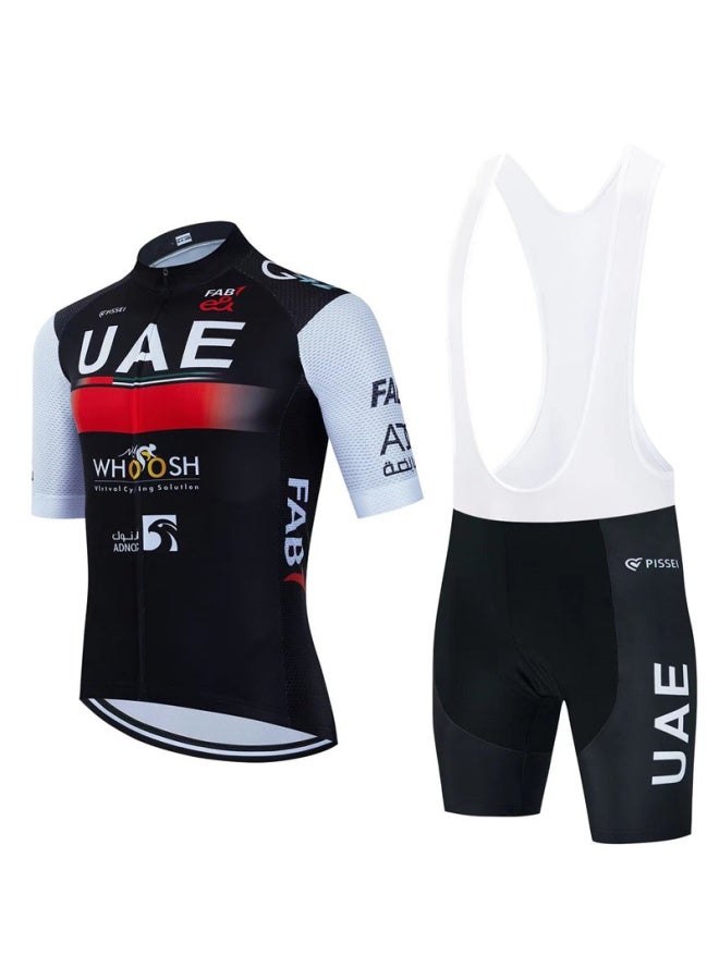 Uae Tour De France Cycling Team Cycling Clothing Mountain Road Bike Breathable Quick-drying Short-sleeved Cycling Equipment